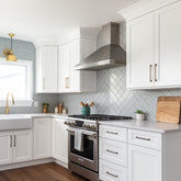 RTA Solid Wood Shaker Origami Wall Diagonal Corner Cabinet for Kitchen, Bathroom & Laundry Storage, 1 Door 2 Shelves
